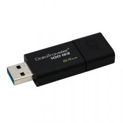 STICK 64GB USB 3.0 Kingston DataTraveler 100G3 black