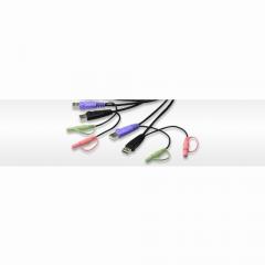 KVM Switch 2xKVM 3xHDMI 2xUSB 6xUSB 3xAudio Ausgang 2xKlinke ATEN Black