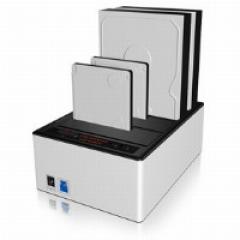 Dockingstation 4x HDD USB3 Icy Box JBOD Klonstation
