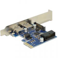 USB 3.0 PCIex1 2xInt.2xExt. DeLOCK