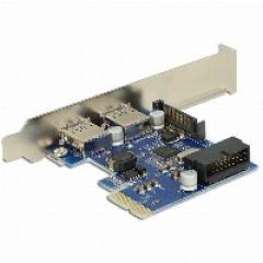 USB 3.0 PCIex1 2xInt.2xExt. DeLOCK