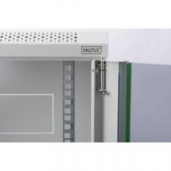 NWS Wandschrank 19 9HE Digitus 505,05x600x450 mm, Farbe Grau (RAL 7035)