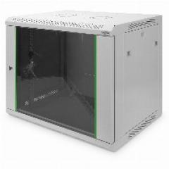 NWS Wandschrank 19 9HE Digitus 505,05x600x450 mm, Farbe Grau (RAL 7035)