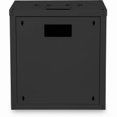 NWS Wandschrank 19 12HE Digitus 643x600x450 mm, Farbe black (RAL 9005)