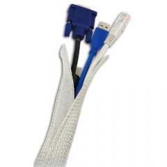 Management Kabelschlauch PET flexibel 1,8m LogiLink Grey