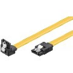 SATA III 0,7m 90° mit Clip
