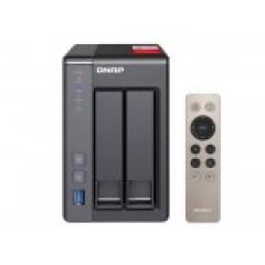 2-Bay QNAP TS-251+-2G Intel Celeron 2.0GHz Quad Core (up to 2.42GHz) Adapter