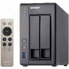 2-Bay QNAP TS-251+-2G Intel Celeron 2.0GHz Quad Core (up to 2.42GHz) Adapter