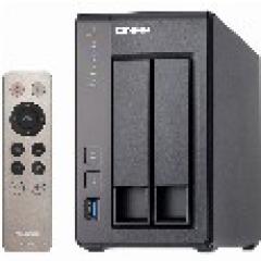 2-Bay QNAP TS-251+-2G Intel Celeron 2.0GHz Quad Core (up to 2.42GHz) Adapter
