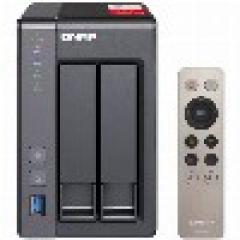 2-Bay QNAP TS-251+-2G Intel Celeron 2.0GHz Quad Core (up to 2.42GHz) Adapter