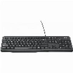 Logitech K120 USB Black US
