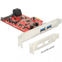 SATA3 PCIe Delock U3S6 USB3/SATA3