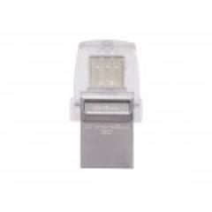 STICK 64GB USB 3.1 Kingston DataTraveler microDuo 3C Type-A/Type-C for Apple Silver