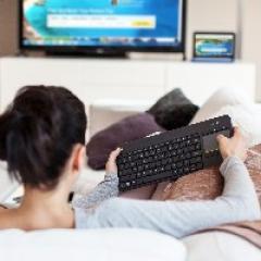 Logitech K400 Plus Wireless US International black