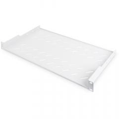 NWSZ Fachboden 19 1HE Digitus zum Festeinbau perforiert, Farbe Grau (RAL 7035), bis zu 15 kg, 45x483x250 mm