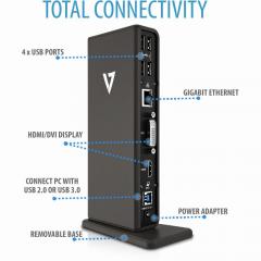 V7 UNIVERSAL USB3 DOCKING STATION