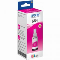 TIN EPSON T6643 MAGENTA BOTTLE ECO TANK NACHFÜLLTINTE 70ML