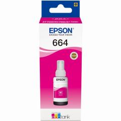 TIN EPSON T6643 MAGENTA BOTTLE ECO TANK NACHFÜLLTINTE 70ML