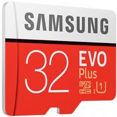 32GB Samsung EVO Plus MicroSDHC 95MB/s +Adapter