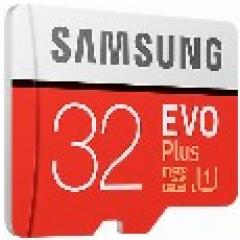 32GB Samsung EVO Plus MicroSDHC 95MB/s +Adapter