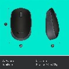 Logitech M171 Wireless black