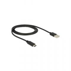 KAB USB 2.0 A - C (ST-ST) 1m DeLOCK Black
