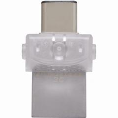 STICK 128GB USB 3.1 Kingston DataTraveler microDuo 3C Type-A/Type-C for Apple Silver