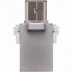 STICK 128GB USB 3.1 Kingston DataTraveler microDuo 3C Type-A/Type-C for Apple Silver