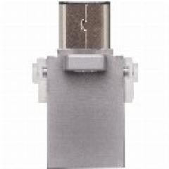 STICK 128GB USB 3.1 Kingston DataTraveler microDuo 3C Type-A/Type-C for Apple Silver