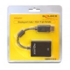 Adapter DisplayPort > VGA (ST-BU) DeLOCK Black