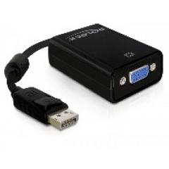 Adapter DisplayPort > VGA (ST-BU) DeLOCK Black