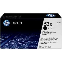 TON HP # 53X Q7553X black Hohe Kapazität