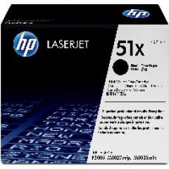 TON HP # 51X Q7551X black Hohe Kapazität