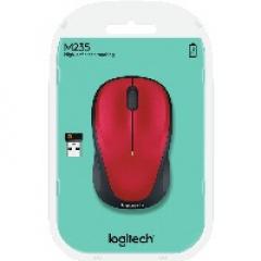Logitech M235 wireless red
