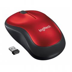 Logitech M185 Wireless red
