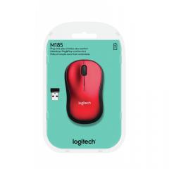 Logitech M185 Wireless red