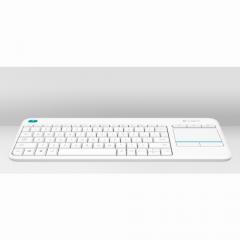 Logitech K400 Plus wireless Touch white