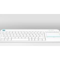 Logitech K400 Plus wireless Touch white