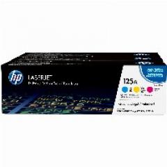 TON HP 125A Tri-pack - 3er-Pack - Gelb, Cyan, Magenta - Original - LaserJet - Tonerpatrone (CE259AM)