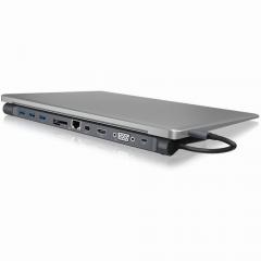 Icy Box USB-C IB-DK2102-C universal Docking, DualVideo