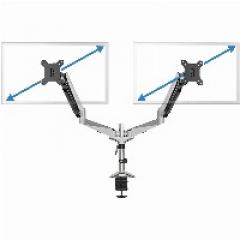 Tischhalterung für 2 Monitore bis 69cm 27 8KG Digitus DA-90353