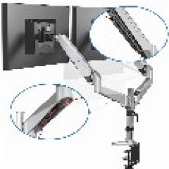Tischhalterung für 2 Monitore bis 69cm 27 8KG Digitus DA-90353