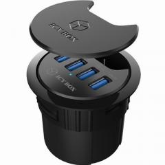 Tisch-Hub 4x USB 3.0 Type-A ICY BOX