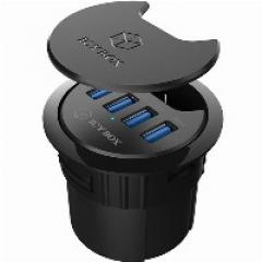 Tisch-Hub 4x USB 3.0 Type-A ICY BOX