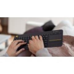 Logitech K400 Plus wireless Touch black