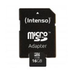 16GB Intenso MicroSDHC 20MB/s +Adapter
