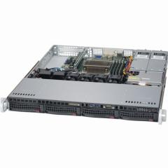 Barebone Server 1 U Single 1151 4 Hot-swap 3.5 350W Platinum SuperServer 5019S-MT