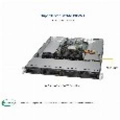 Barebone Server 1 U Single 3647 4 Hot-swap 3.5 600W Platinum SuperServer 5019P-WT