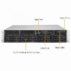 Barebone Server 2 U Single 3647 8 Hot-swap 3.5 500W Redundant Platinum SuperServer 5029P-WTR