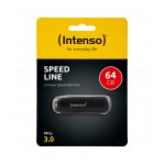 STICK 64GB USB 3.0 Intenso Speed Line Black